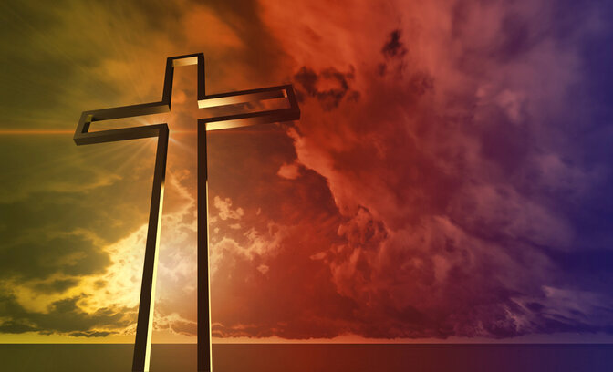 Bible study software open on a laptop screen